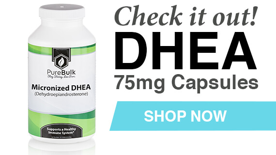 75mg Micronized DHEA Capsules